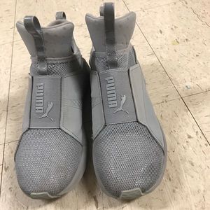 All Grey Puma Shoes
